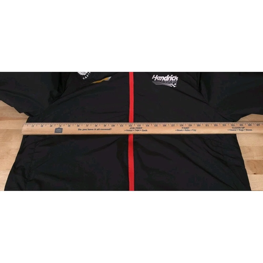 Nascar Hendrick Motorsports Chevrolet Hooded Parka Jacket Castore XL Full Zip